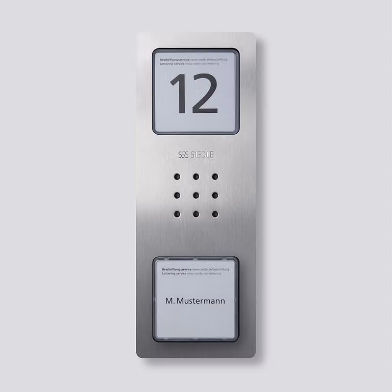 SIEDLE CA 850-1 E Audio-Türstation Compact Edelstahl (210008733-00)