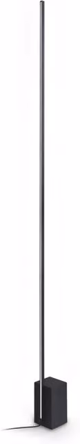 Lampada da terra LED Essence Ideal Lux, luce naturale, nera, dimmabile, H: 160.5 cm – 1