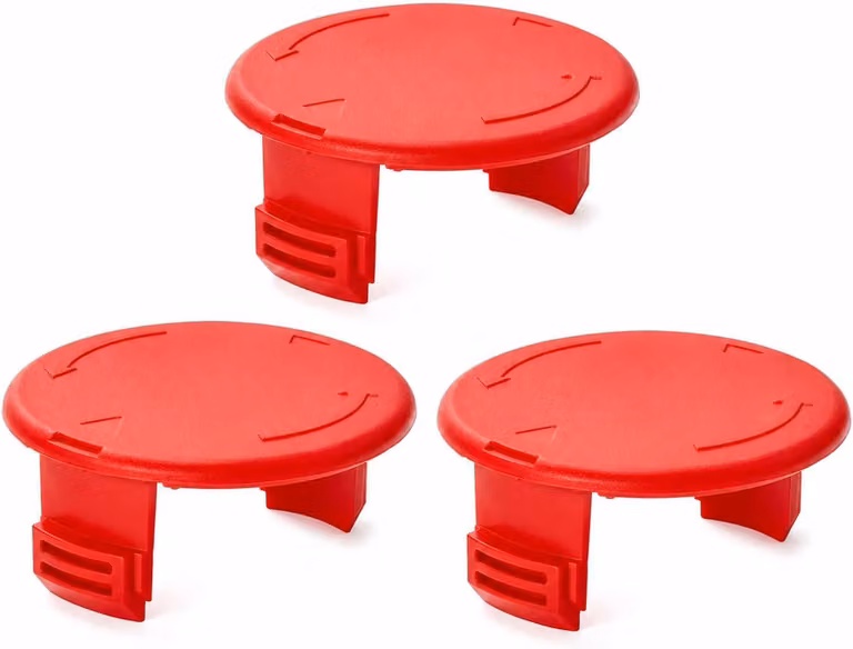 Copertura per spazzola di trimmer da giardino, diametro 7,5 cm, confezione da 3 pezzi, ideale per la cura del giardino