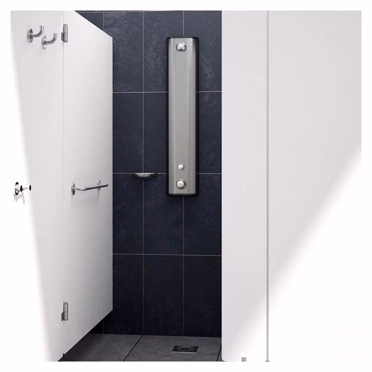 Gancio D62x65mm, acciaio inossidabile satinato