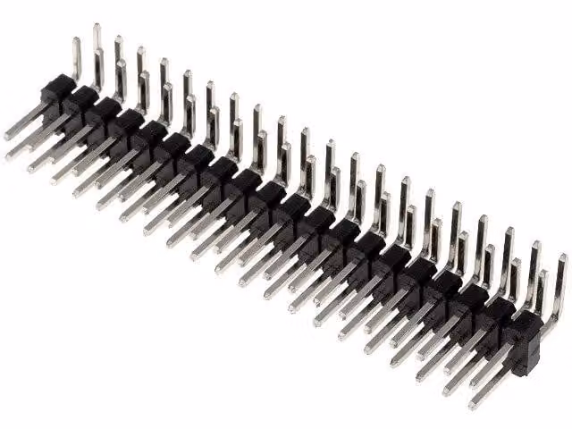 Connettore BerryBase, 2x 20 poli, RM 2,54, angolato a 90°