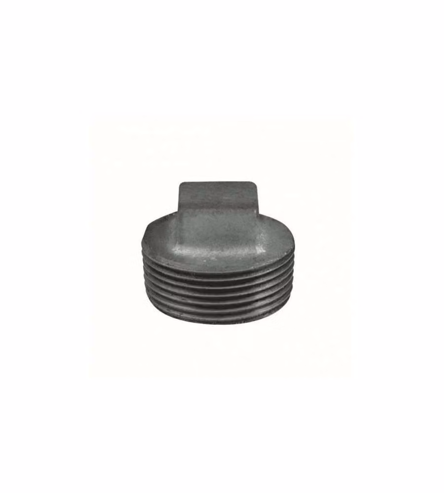 Idro-Bric Tappo in Ghisa Maschio 3/8" per Tubazioni Idrauliche