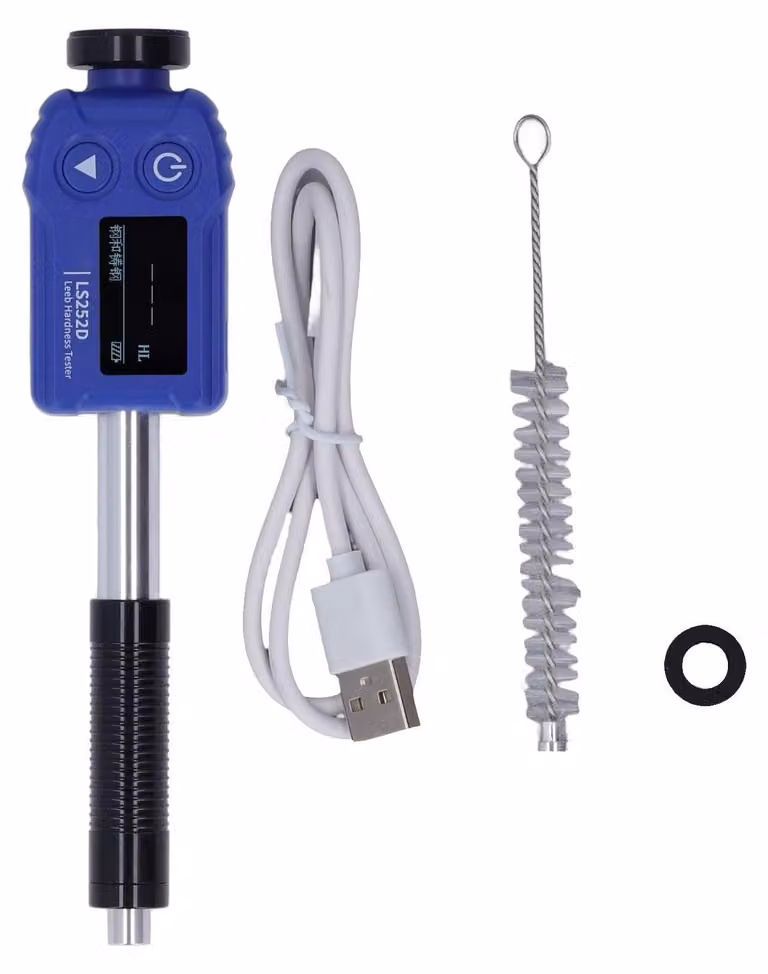 Misuratore di durezza portatile con dispositivo di impatto di tipo D e misurazione multi-angolo
