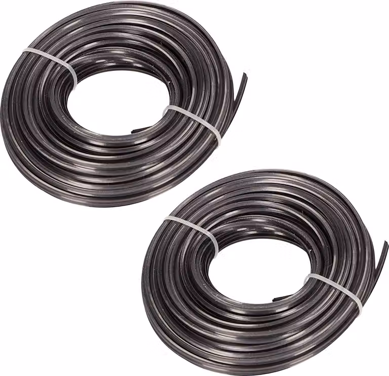 KOTARBAU® Set di 2 Bobine di filo per tagliaerba rinforzato da 3,0 mm x 15 m (30 m) per decespugliatori professionali