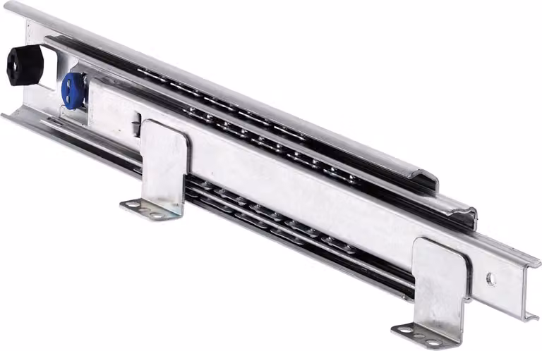 ACCURIDE DZ5321-60 Guida a sfera con gabbia, estrazione totale, lunghezza 550 mm, acciaio zincato