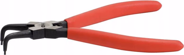 KS TOOLS Pinze per bloccaggio interno angolate 230 mm - 500.1033