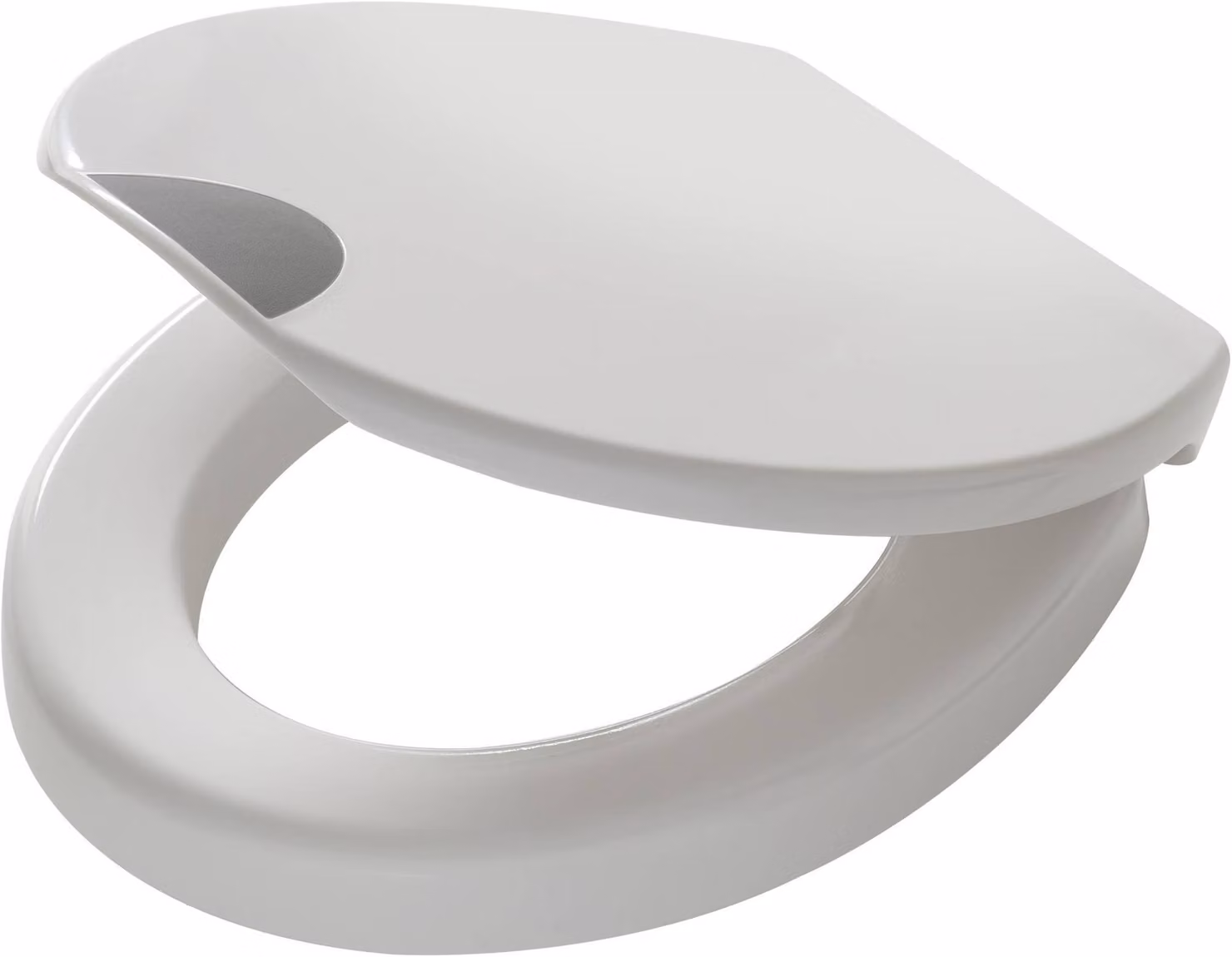 tiger comfort care sedile per wc, duroplast, bianco, 37,1 x 9 x