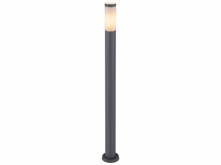 Globo Lighting luce da esterno in acciaio inox antracite, 1x E27