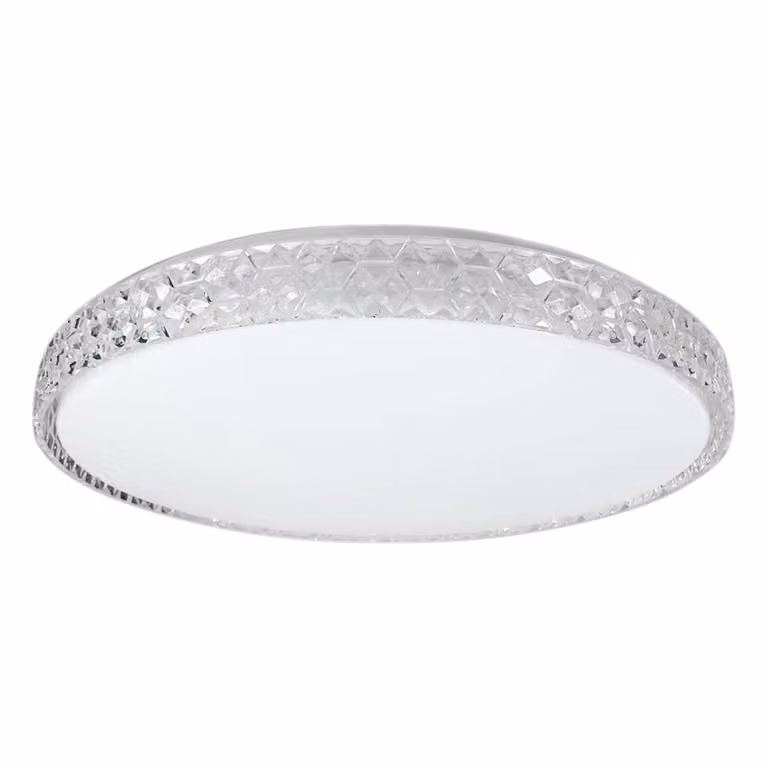 Lampada da soffitto a LED, finitura lucida, 34W, diametro 49 cm, modello Milagro ML8499