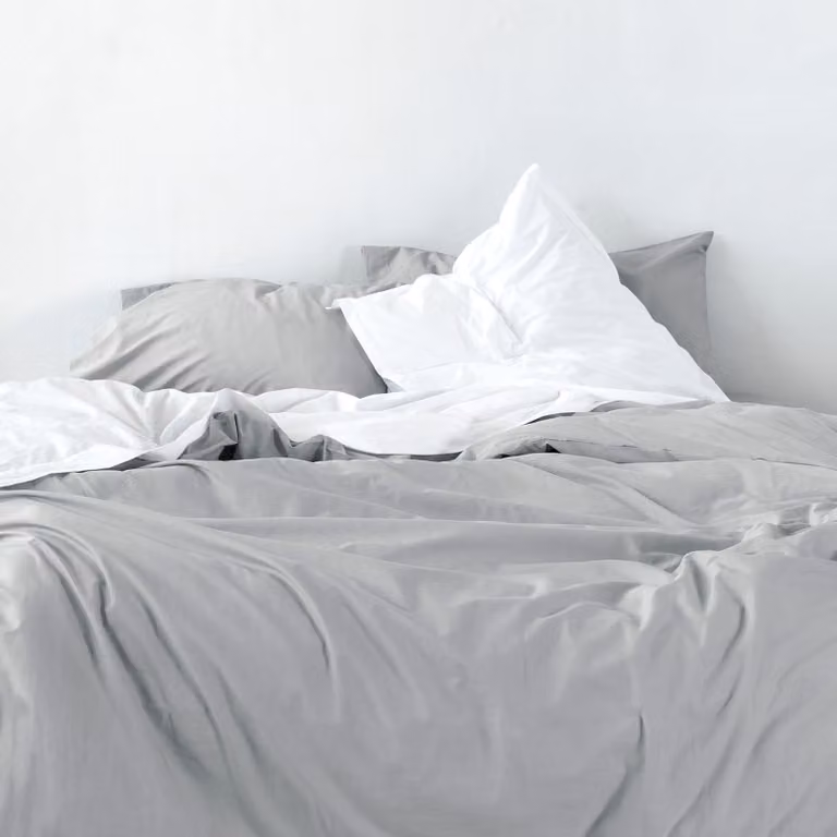 Copripiumino HappyFriday Basic Grey 240 x 220 cm