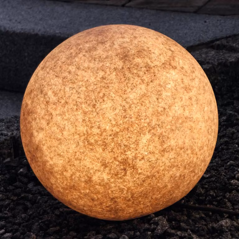 Heitronic Lampada decorativa Mundan, 40 cm, terracotta Mundan, Terracotta, Plastica, Moderno