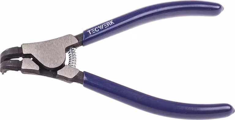 Pinza per anelli di sicurezza A 31 per alberi da 40 a 100 mm, lucidata
