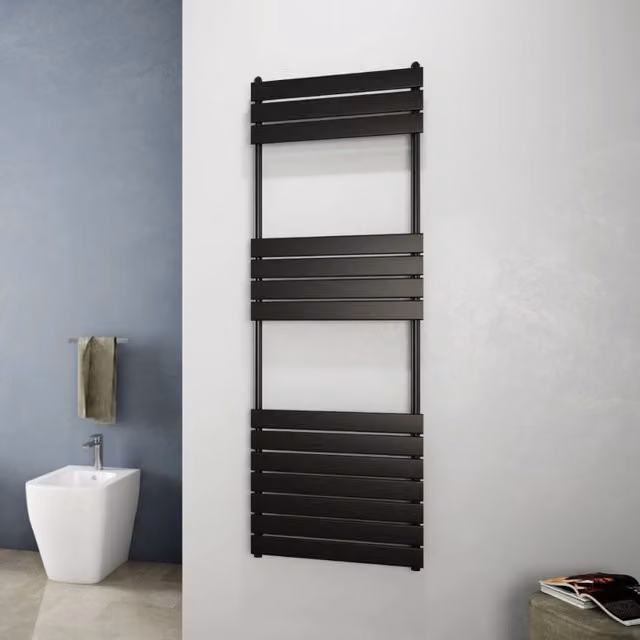 Radiatore Termoarredo di Design MAM Nero L: 1213 cm, H: 500 cm, Potenza: 450 Watt