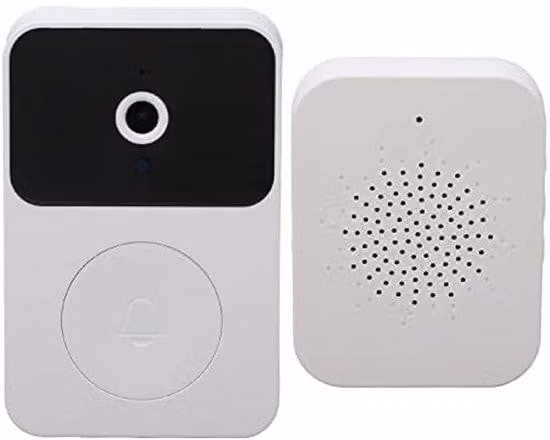 Videocitofono wireless impermeabile per esterni - Batteria WiFi da 2,4 GHz ad alta capacità - Ideale per l'home office