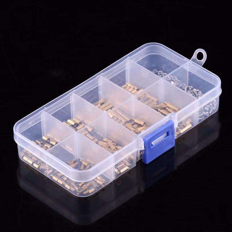 Distanziatore, distanziatore in ottone, distanziatore M2 M3, distanziatore scheda madre, distanziatore PCB