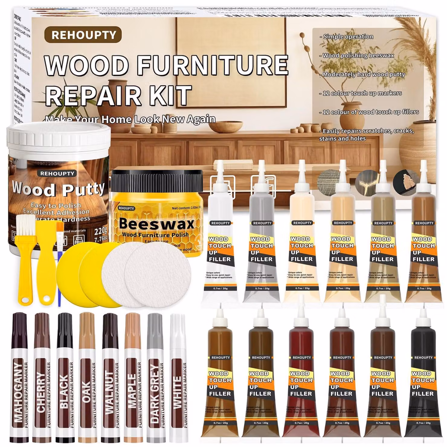 Kit di riparazione per pavimenti e mobili