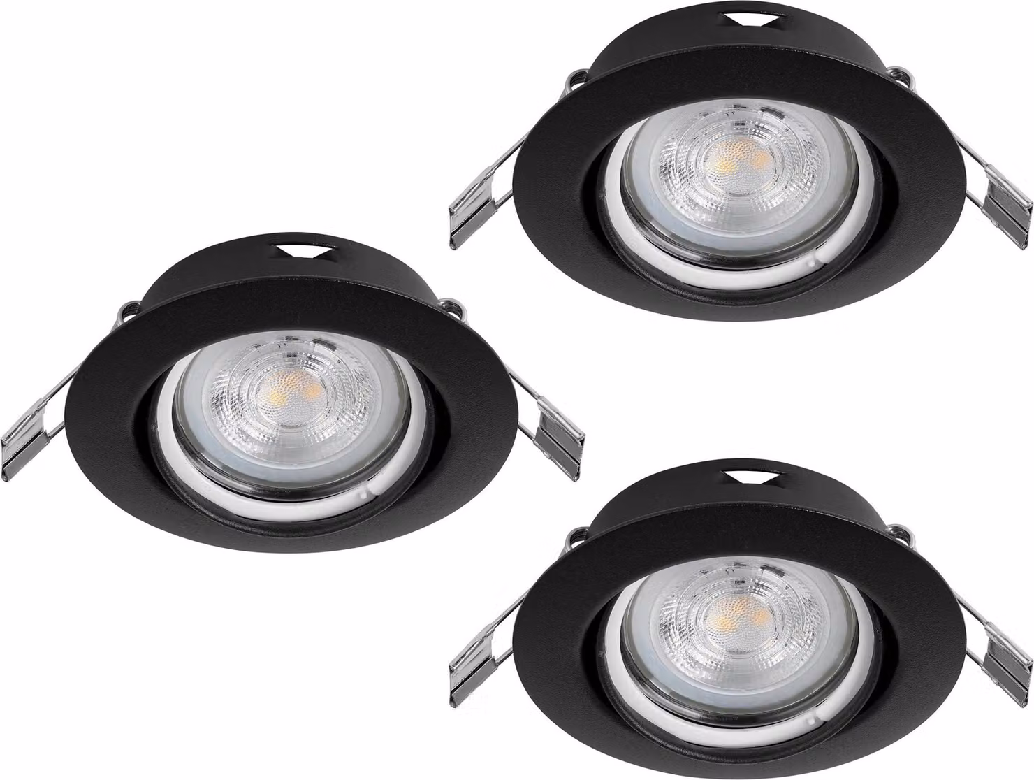 EGLO FAVAZZINA, GU10, LED, 1200 lm, 220-240 V, Nero