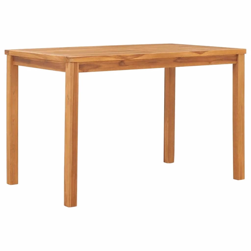 Maison Exclusive - Tavolo da giardino 120x70x77 cm in legno massello di teak