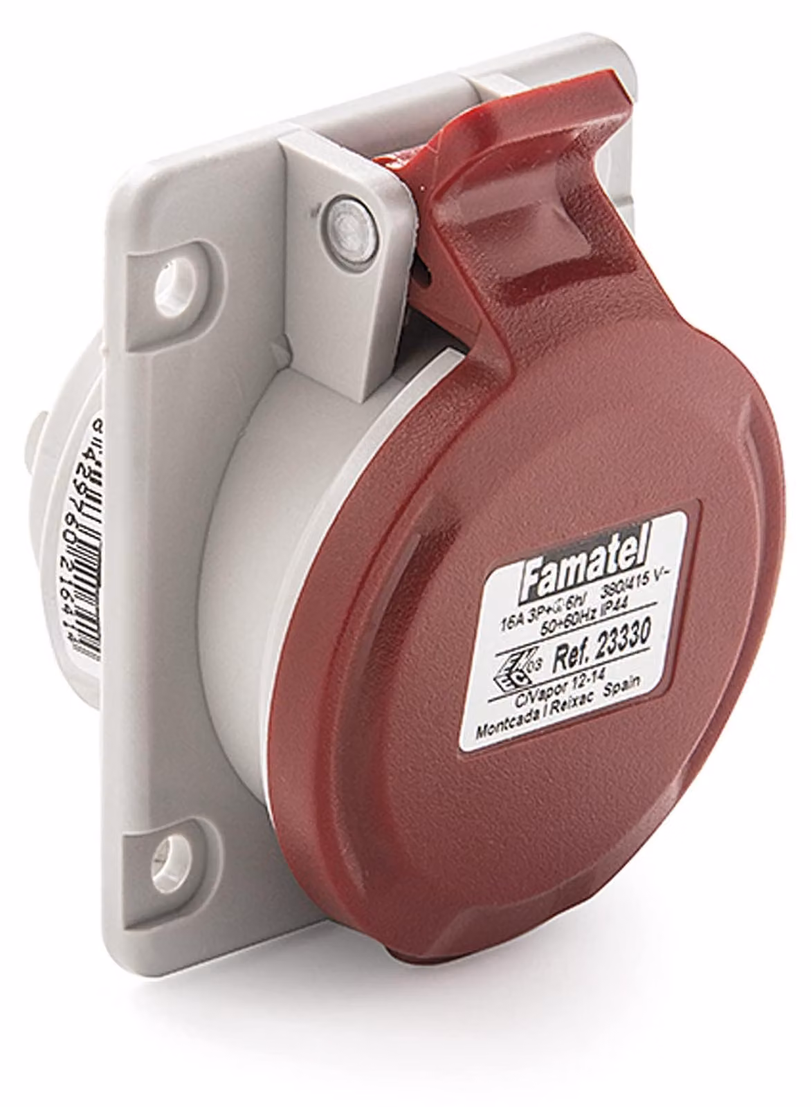 Scatola da pannello angolare 16A 5P 400V IP44 23331 Famatel