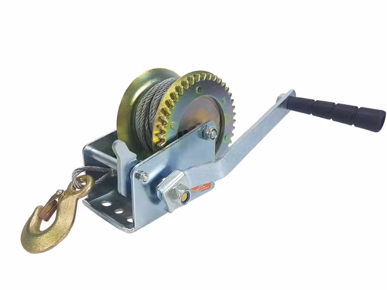 Geko G01083 - Corda a mano (1000 lbs, 450 kg, 5 m), colore argento