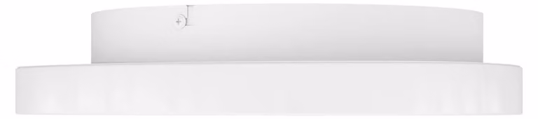 Lampada a soffitto a LED - Diametro 35 cm - Bianco - Plastica - Acciaio