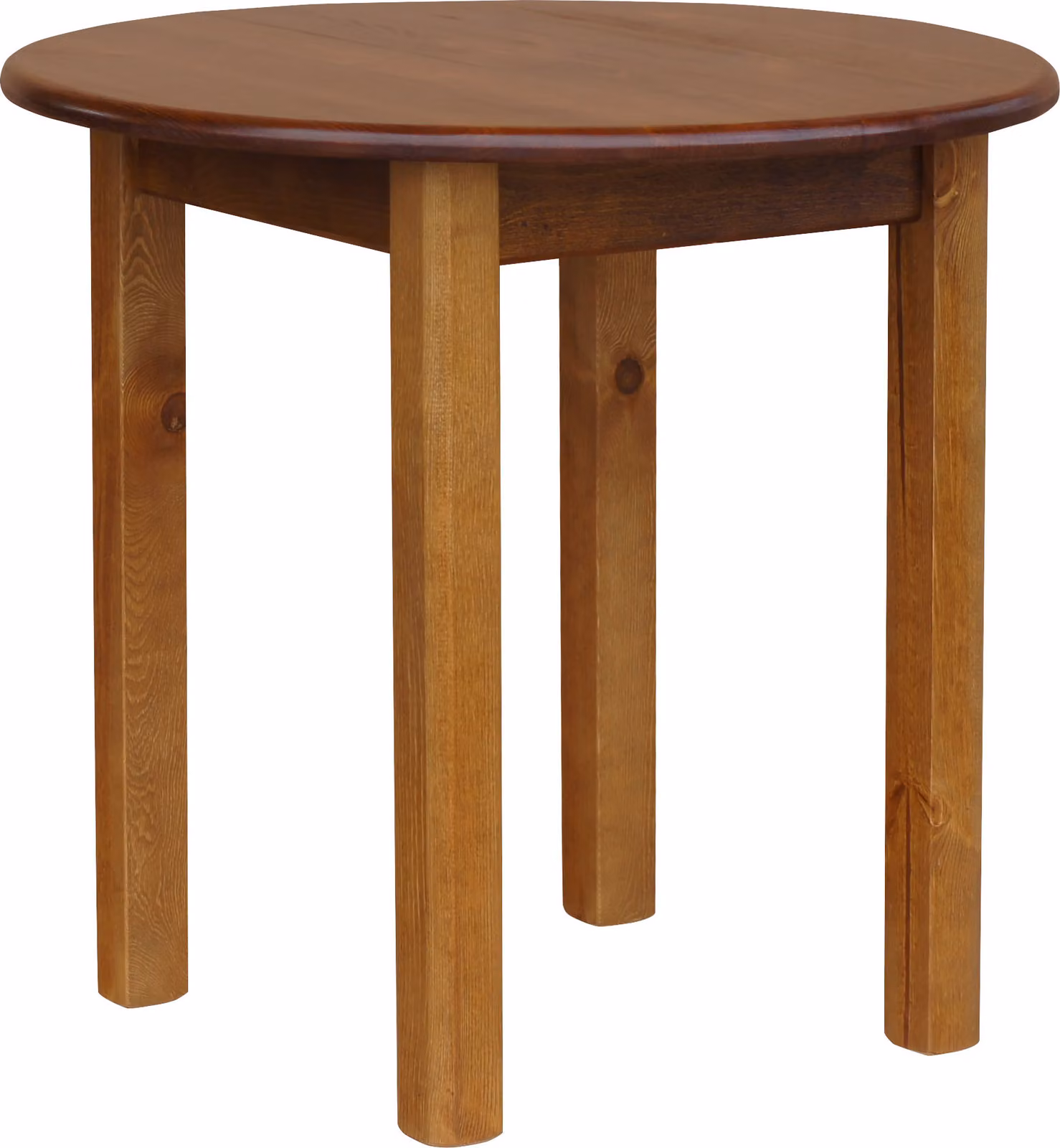 Tavolo da pranzo Tavolo da cucina rotondo in rovere 90 cm