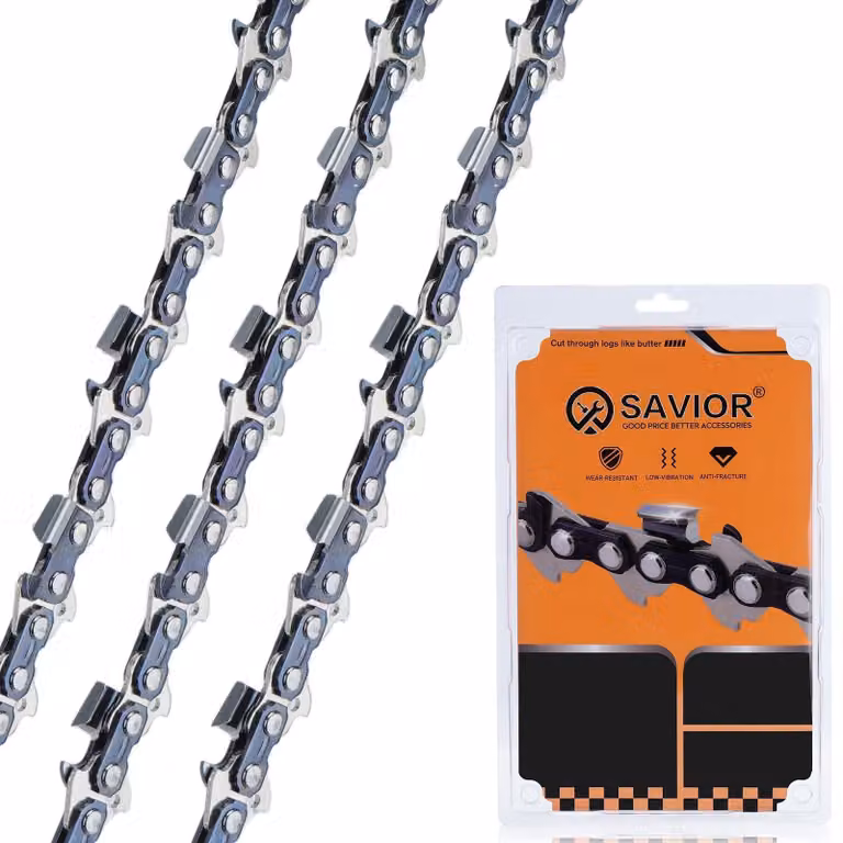 Solidchoice - Set di 3 catene per motosega, lunghezza 40 cm, passo 3/8"