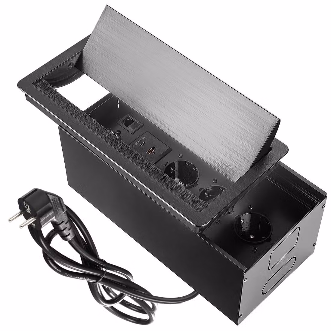 Spacetronik SPS-B37B V2: foro per presa sulla scheda