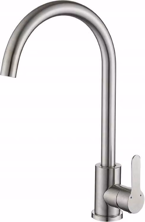 Rubinetto monocomando da cucina Girevole in ottone 23x36,5cm