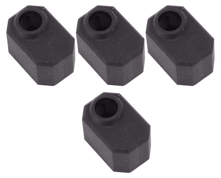 4 pezzi di guarnizione in silicone per hotend di stampante 3D, blocco riscaldatore e copertura in silicone