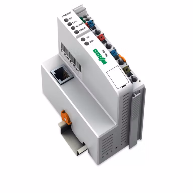 Controller Fieldbus Ethernet TCP/IP 10 MB - Dispositivo base per bus a 24 V CC 750-842