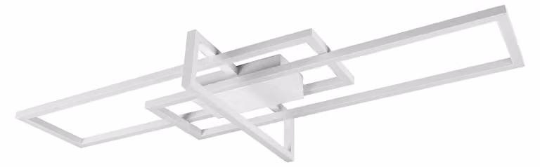 Pannello luminoso a LED, 34 W, 4000 K, 4100 lm, 100x40 cm, bianco opaco