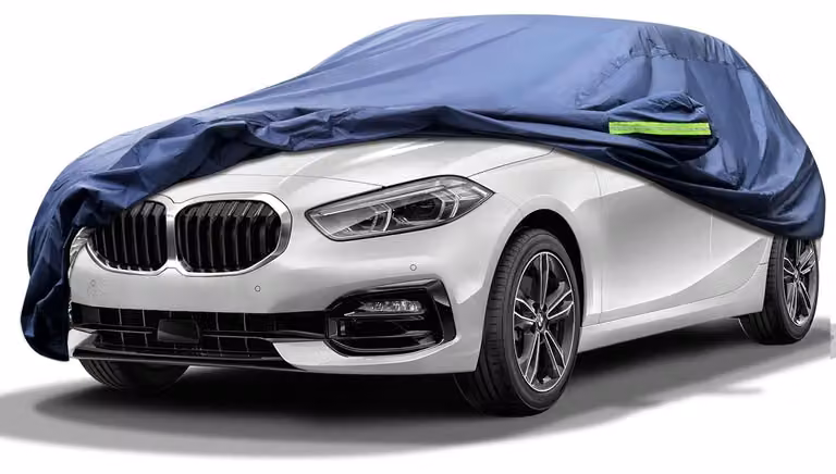 Telo protettivo per auto, 10 strati, compatibile con BMW Serie 1 F20/F21/F52/F40/F70/E87/E82/E81/E88 (2017-2025), antipolvere e impermeabile, con custodia