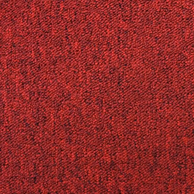 Set di 20 quadrotte di moquette Monster Shop in polipropilene, colore rosso, L/P: 50 x 50 cm