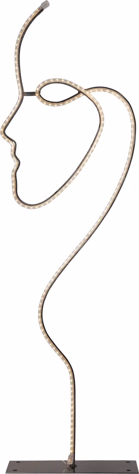 Plafoniera, Grafico, bianco caldo, 168 LED, esterno, H 85cm