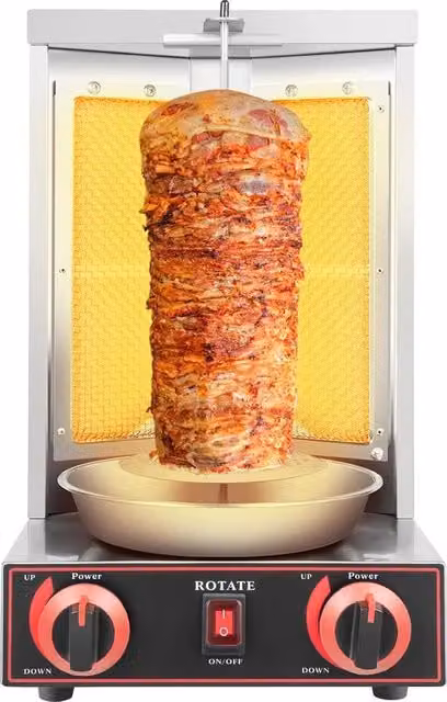 Griglia a Kebab - Griglia verticale multifunzione