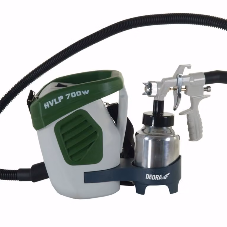 Dedra Ded7413 Hvlp Pistola A Spruzzo Con Compressore - Distributore Ufficiale - Rivenditore Autorizzato Dedra