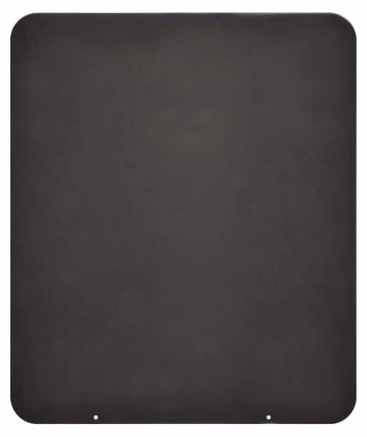 Pedana salvapavimento per stufe a legna e pellet in acciaio 70x60