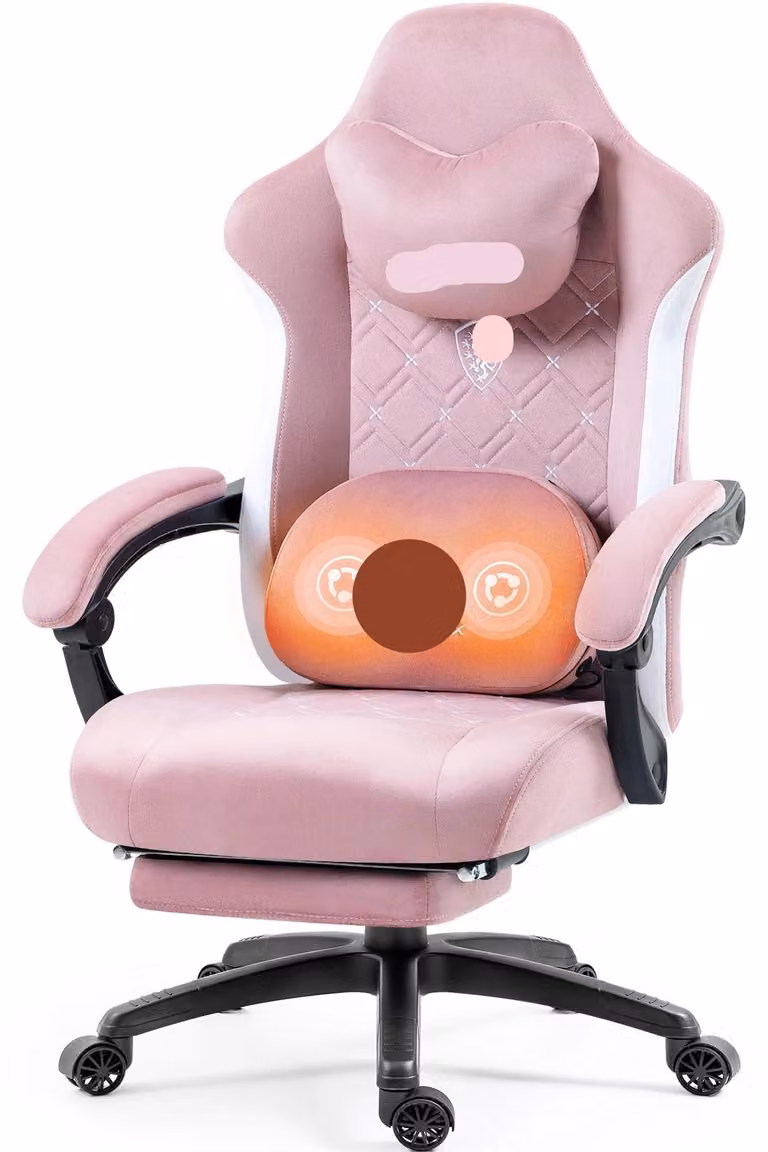 Sedia da ufficio Roze - Sedia per ufficio - Sedia da lavoro - Sedia girevole - Sedia da studio - Design ergonomico
