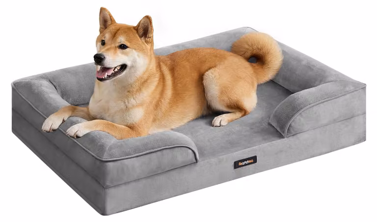Cuccia ortopedica per cani Feandrea, cuscino per cani, 89 x 63 x 16 cm