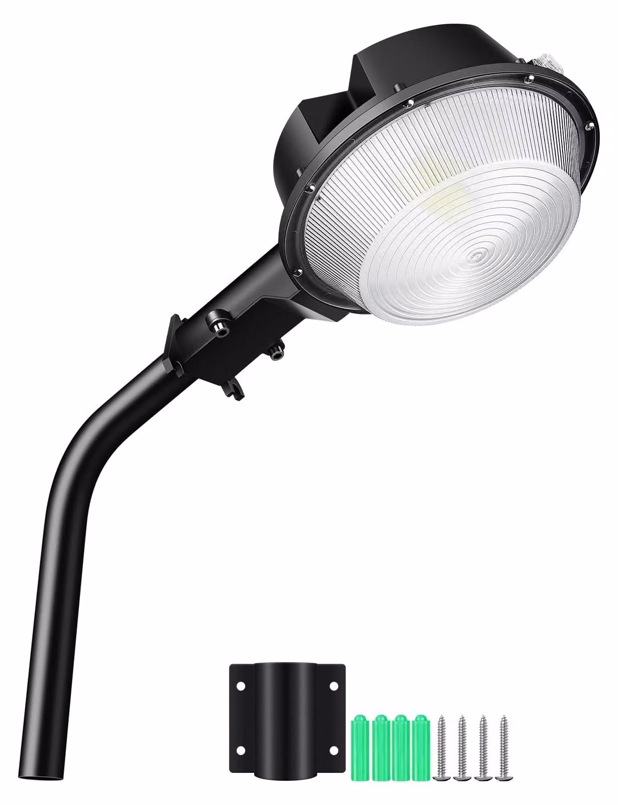 Lampade a LED per esterni da 100 W, luce bianca fredda, grado di protezione IP67 (resistente all'acqua), con sensore di luminosità