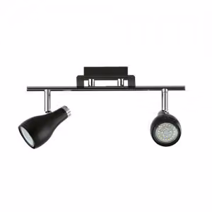 Faretto a soffitto a 2 luci LED 4W 4000K Kinga GU10 2I 2524