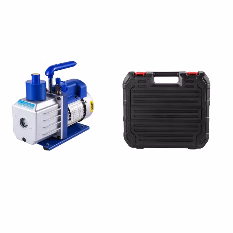 Pompa per vuoto VEVOR, portata da 1,8 a 4,8 CFM, potenza da 1/4 a 1/3 HP, modello 4,8 CFM 1-3 HP