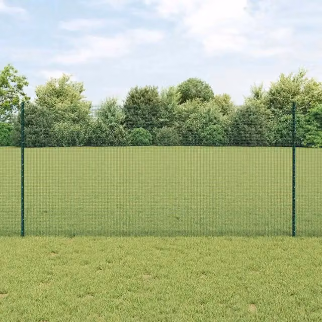 Recinzione in rete saldata con pali 50 x 1,2 m Verde Rete 3336518