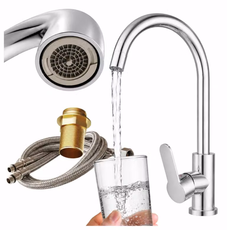 Granitan - Miscelatore cucina - Rubinetto cucina - Miscelatore lavello cromato - PRESTIGE