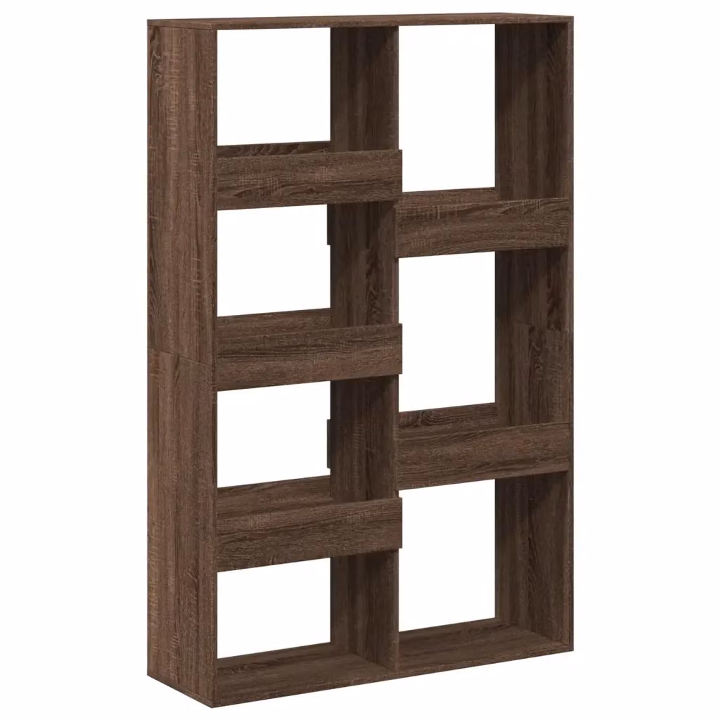 Libreria a scaffale Design Mania in legno multistrato color rovere marrone, L 100 cm x P 33 cm x H 155,5 cm – 2