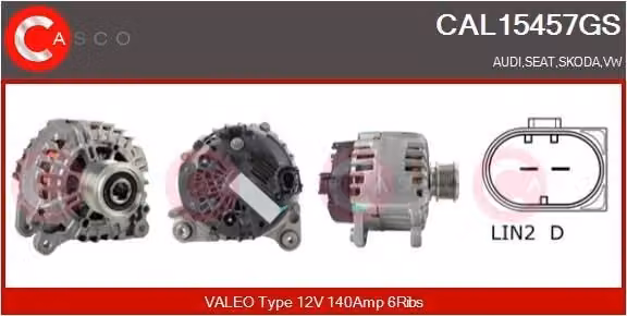 Alternatore 140A