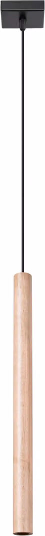Lampada a sospensione VELINO in legno 1xG9x8W, dimensioni: 120x3,5x3,5 cm, IP20, Pure Lume
