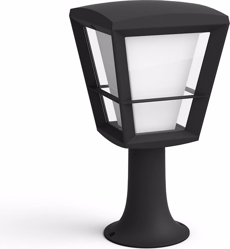 Philips Hue Ambienti bianchi e a colori per esterni Econic Pedestal Nero Nuovo