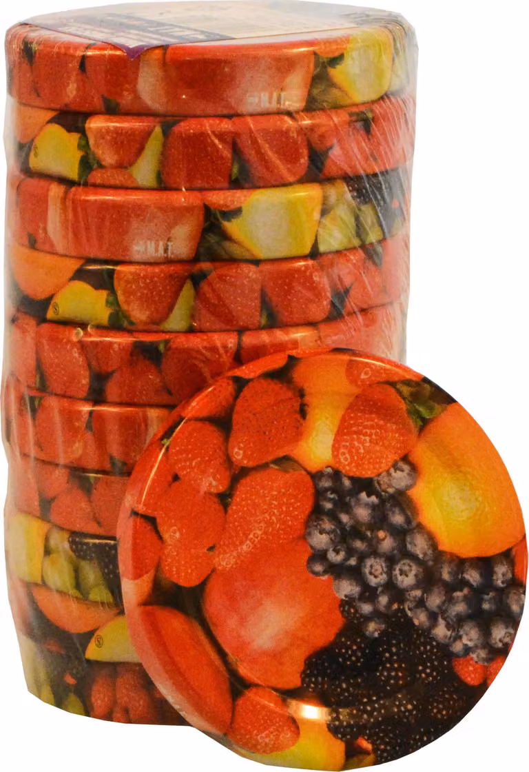 tappo TWIST 53 decor OVOCE (10pz)